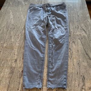American Eagle Womens Super Stretch Hi-Rise Light Blue Jeggings - Size 8